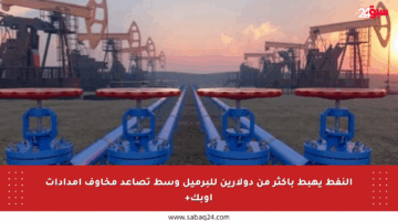 النفط يهبط بأكثر من دولارين للبرميل وسط تصاعد مخاوف إمدادات أوبك+